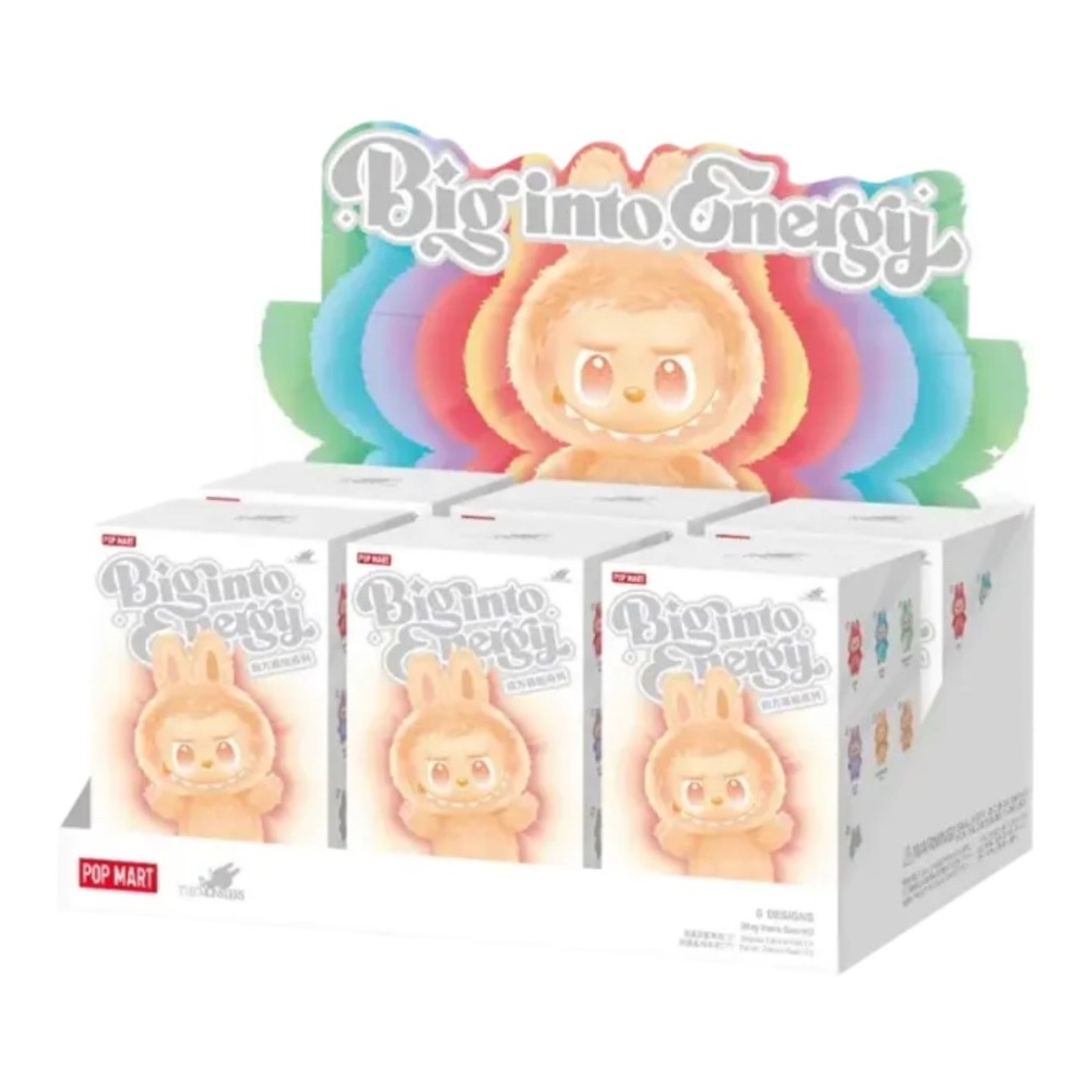 Pop Mart Labubu The Monsters Big into Energy Authenic Happiness NWT​ - Picture 2 of 5